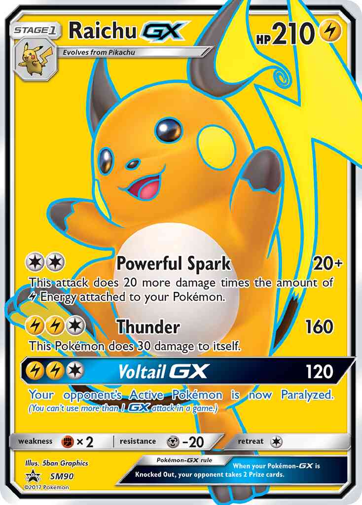 Raichu-GX - SM90 - Promo [smp-SM90] [Ultra]