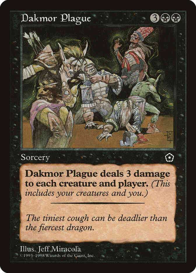 Dakmor Plague [69] [Portal Second Age] [Non-Foil]