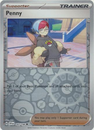 Penny - 183/198 - Uncommon [sv01-183] [Reverse Holo]