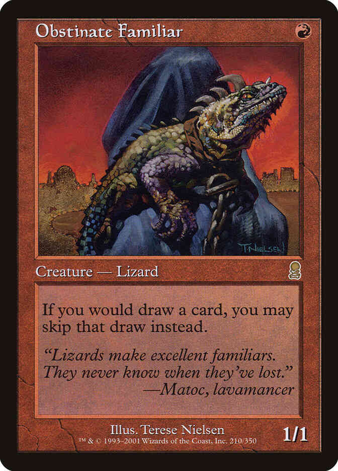 Obstinate Familiar [210] [Odyssey] [Non-Foil]