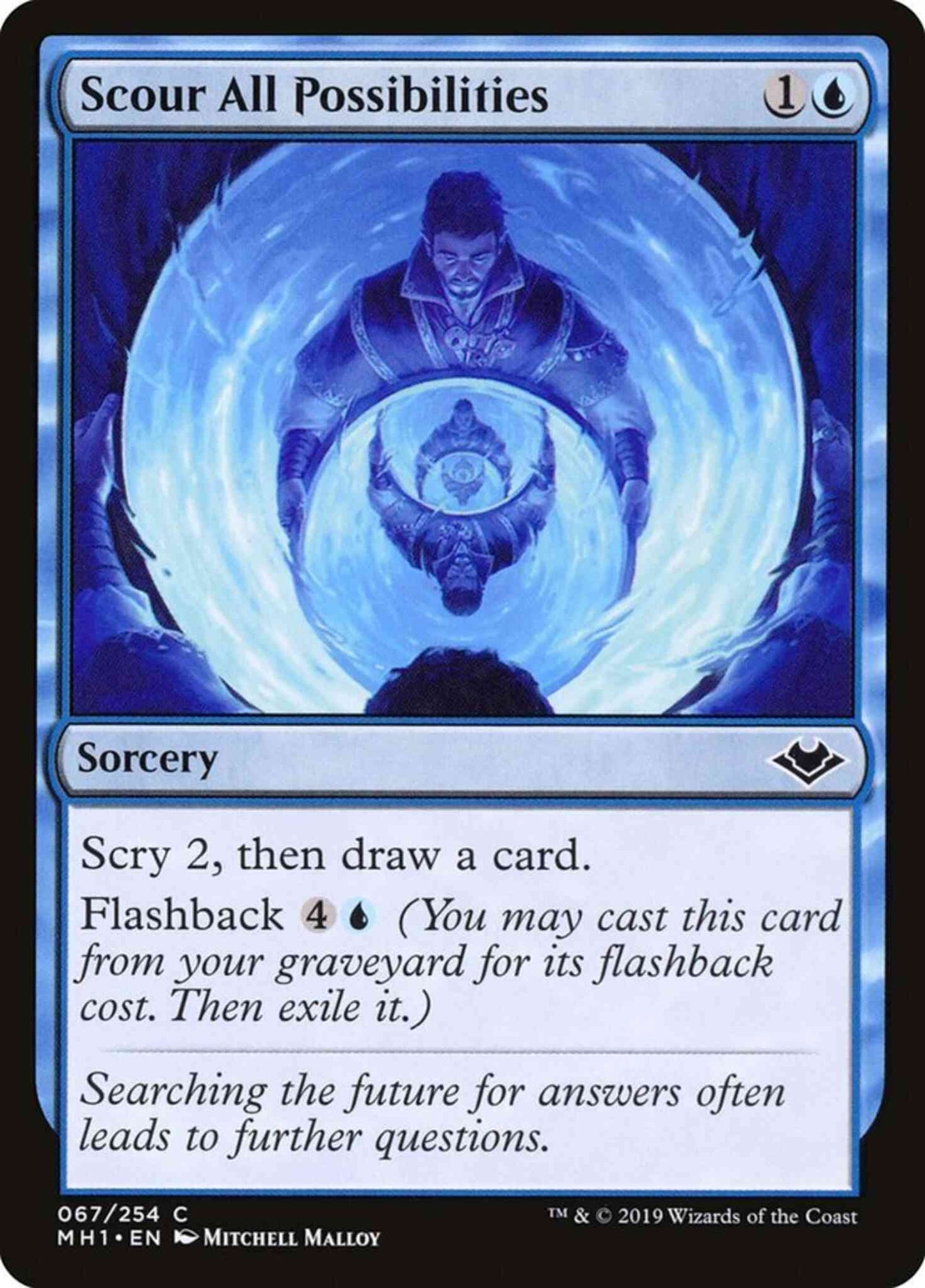 Scour All Possibilities [67] [Modern Horizons] [Non-Foil]