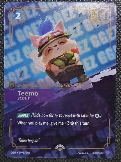 Teemo - Scout — GG EZ|Foil — ID 17189