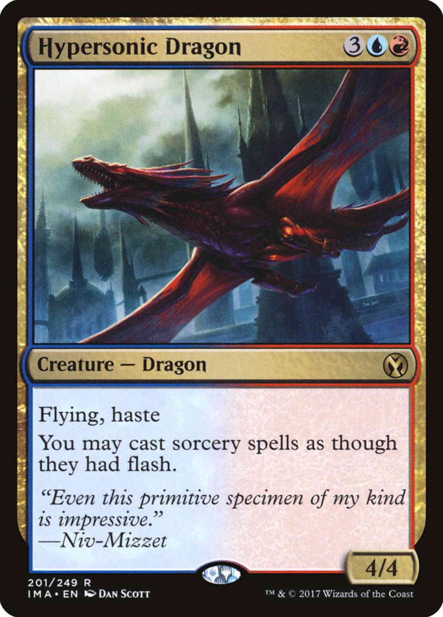 Hypersonic Dragon [201] [Iconic Masters] [Non-Foil]