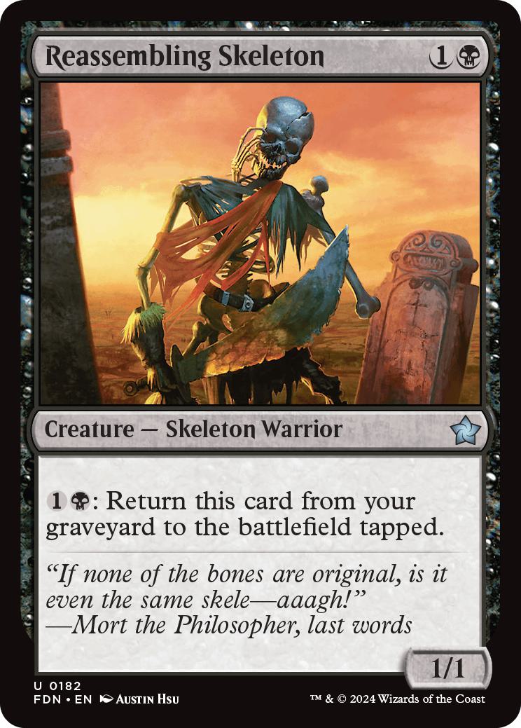 Reassembling Skeleton [182] [Foundations] [Non-Foil]