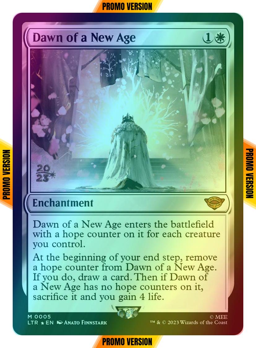 Dawn of a New Age [5s] [Prerelease] [The Lord of the Rings: Tales of Middle-earth: Promos] [Foil]