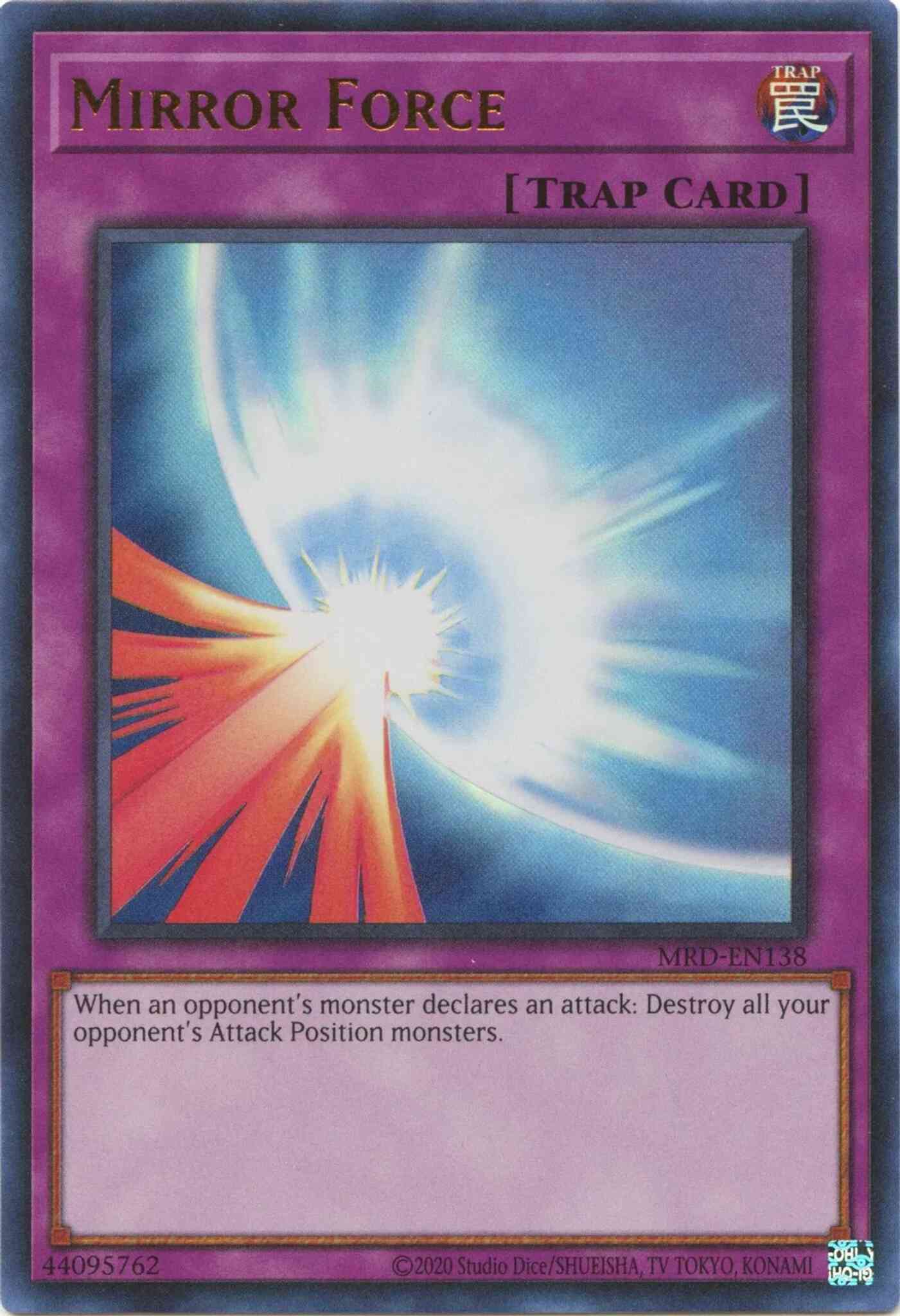 Mirror Force - 25th Anniversary - MRD-EN138 - Ultra Rare - Unlimited