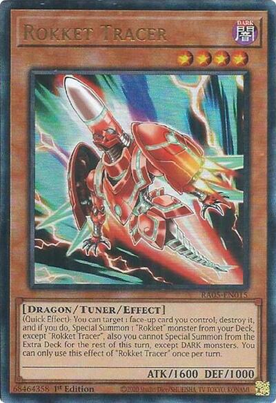 Rokket Tracer - RA05-EN015 - Ultimate Rare - 1st Edition