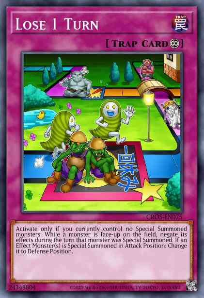 Lose 1 Turn - AP08-EN013 - Super Rare - Unlimited