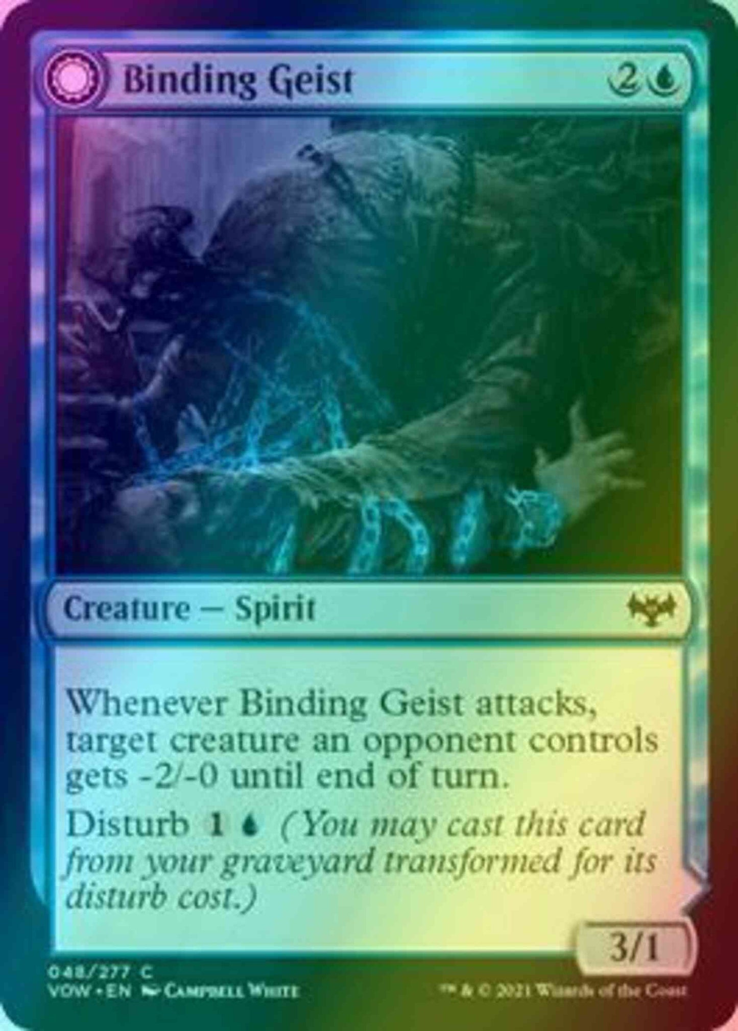 Binding Geist // Spectral Binding [48] [Innistrad: Crimson Vow] [Foil]