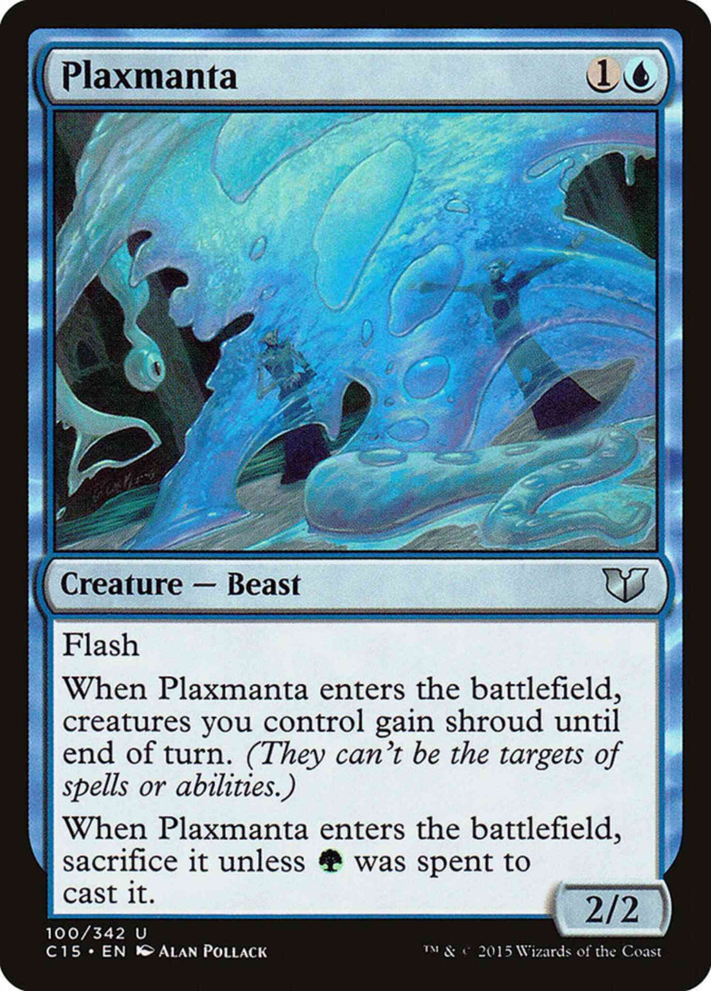 Plaxmanta [100] [Commander 2015] [Non-Foil]