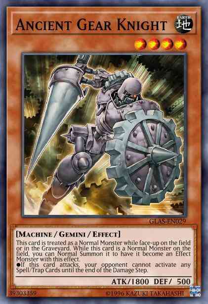 Ancient Gear Knight - SR03-EN009 - Common - 1st Edition