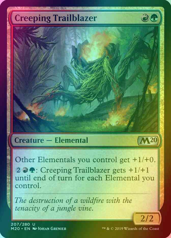 Creeping Trailblazer [207] [Core Set 2020] [Foil]