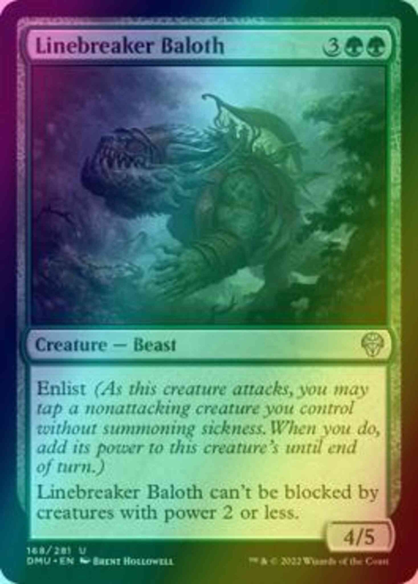 Linebreaker Baloth [168] [Dominaria United] [Foil]