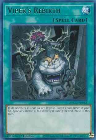 Viper's Rebirth - ANGU-EN053 - Rare - 1st Edition