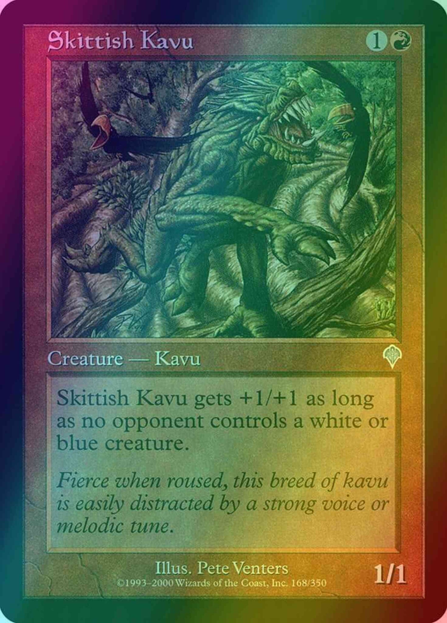 Skittish Kavu [168] [Invasion] [Foil]