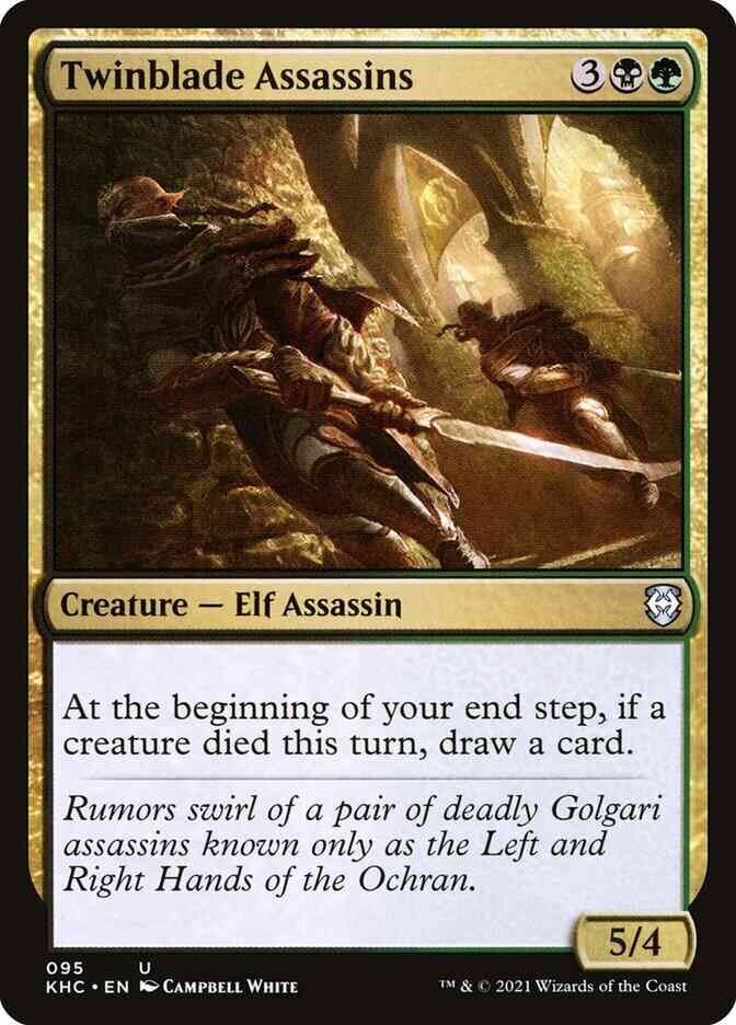 Twinblade Assassins [95] [Kaldheim Commander] [Non-Foil]