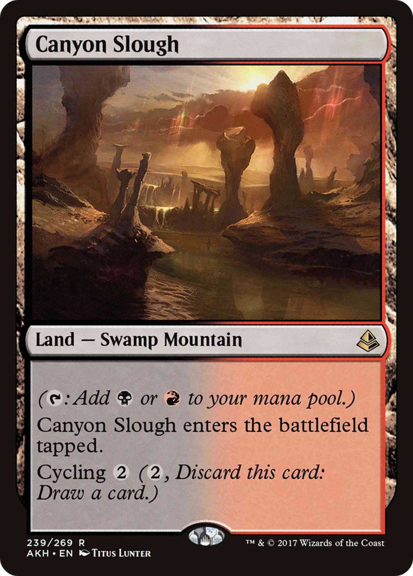 Canyon Slough [239] [Amonkhet] [Non-Foil]