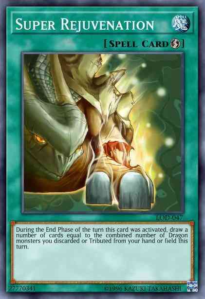 Super Rejuvenation - LCJW-EN287 - Super Rare - 1st Edition