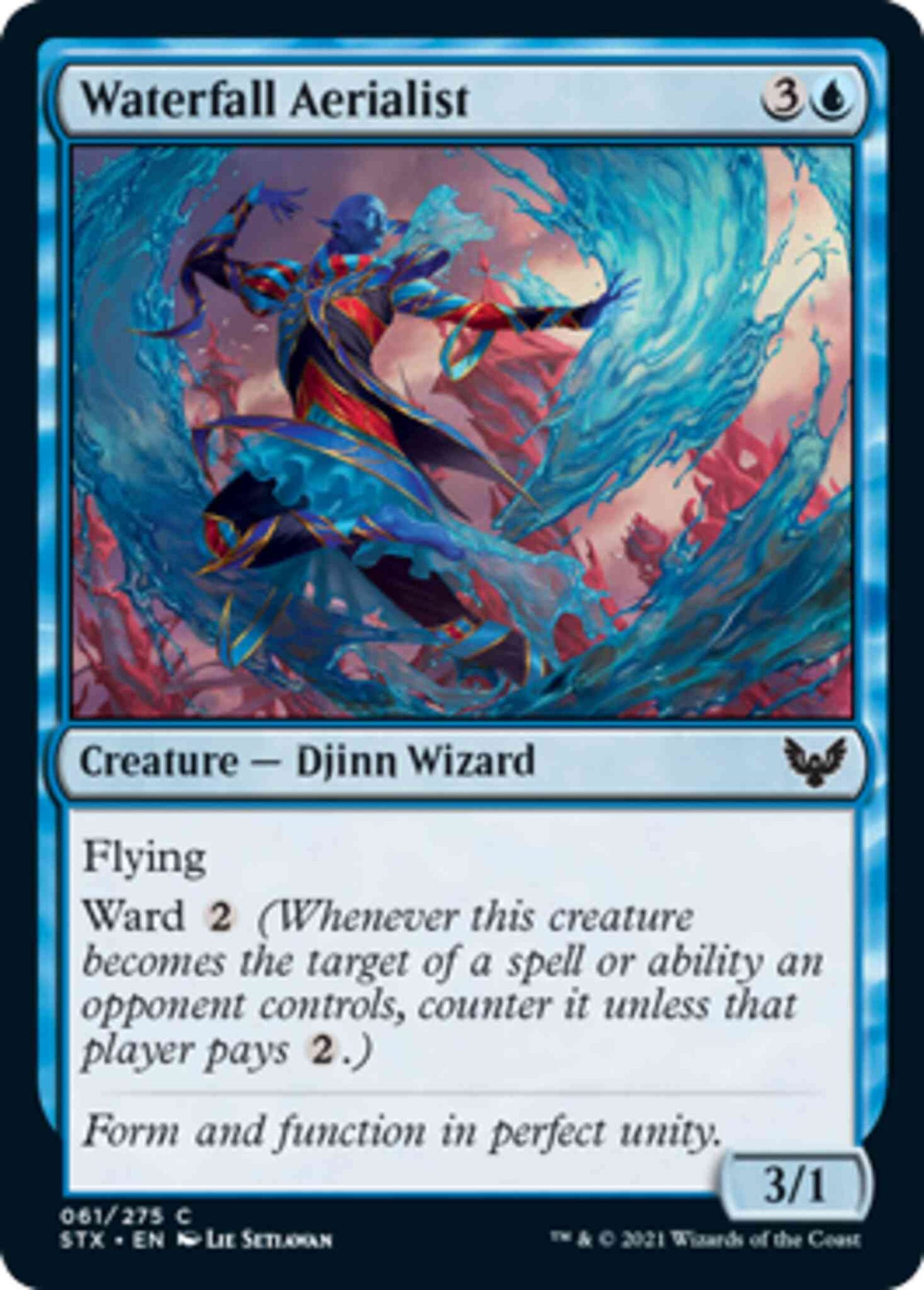 Waterfall Aerialist [61] [Strixhaven: School of Mages] [Non-Foil]