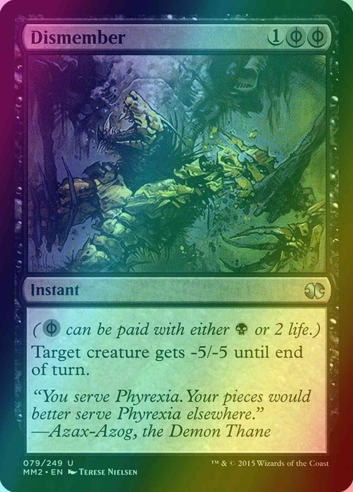 Dismember [79] [Modern Masters 2015] [Foil]
