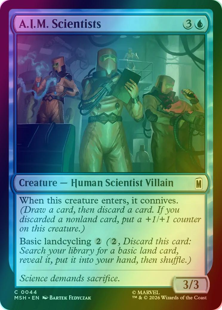 A.I.M. Scientists [44] [Marvel Super Heroes] [Foil]