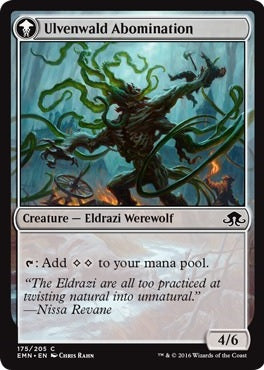 Ulvenwald Captive // Ulvenwald Abomination [175] [Eldritch Moon] [Non-Foil]