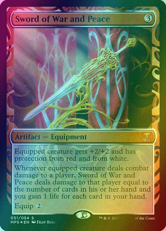 Sword of War and Peace [51] [Masterpiece Series] [Kaladesh Inventions] [Foil]