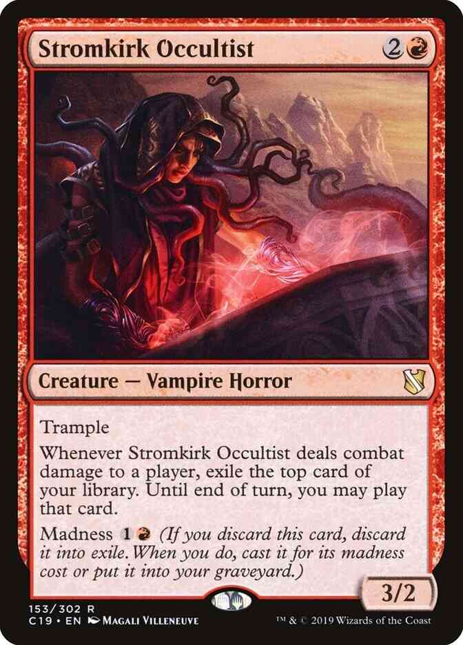 Stromkirk Occultist [153] [Commander 2019] [Non-Foil]