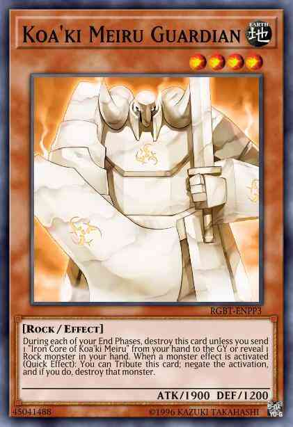 Koa'ki Meiru Guardian - SESL-EN048 - Super Rare - 1st Edition
