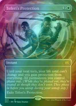 Teferi's Protection [343] [Borderless] [Double Masters 2022] [Foil]