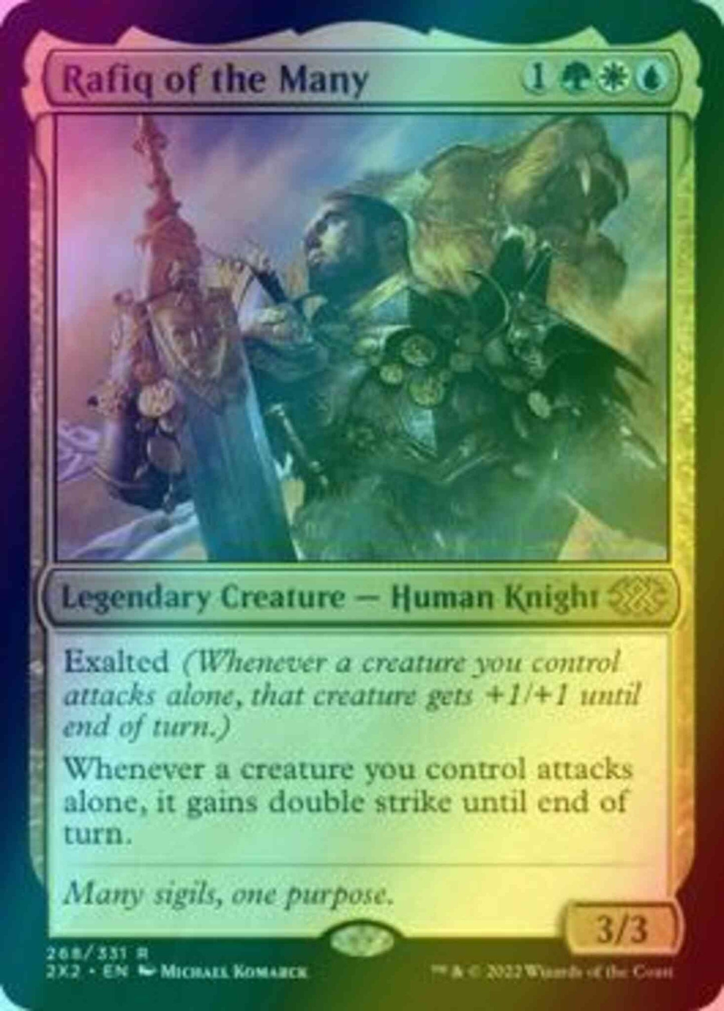 Rafiq of the Many [268] [Double Masters 2022] [Foil]
