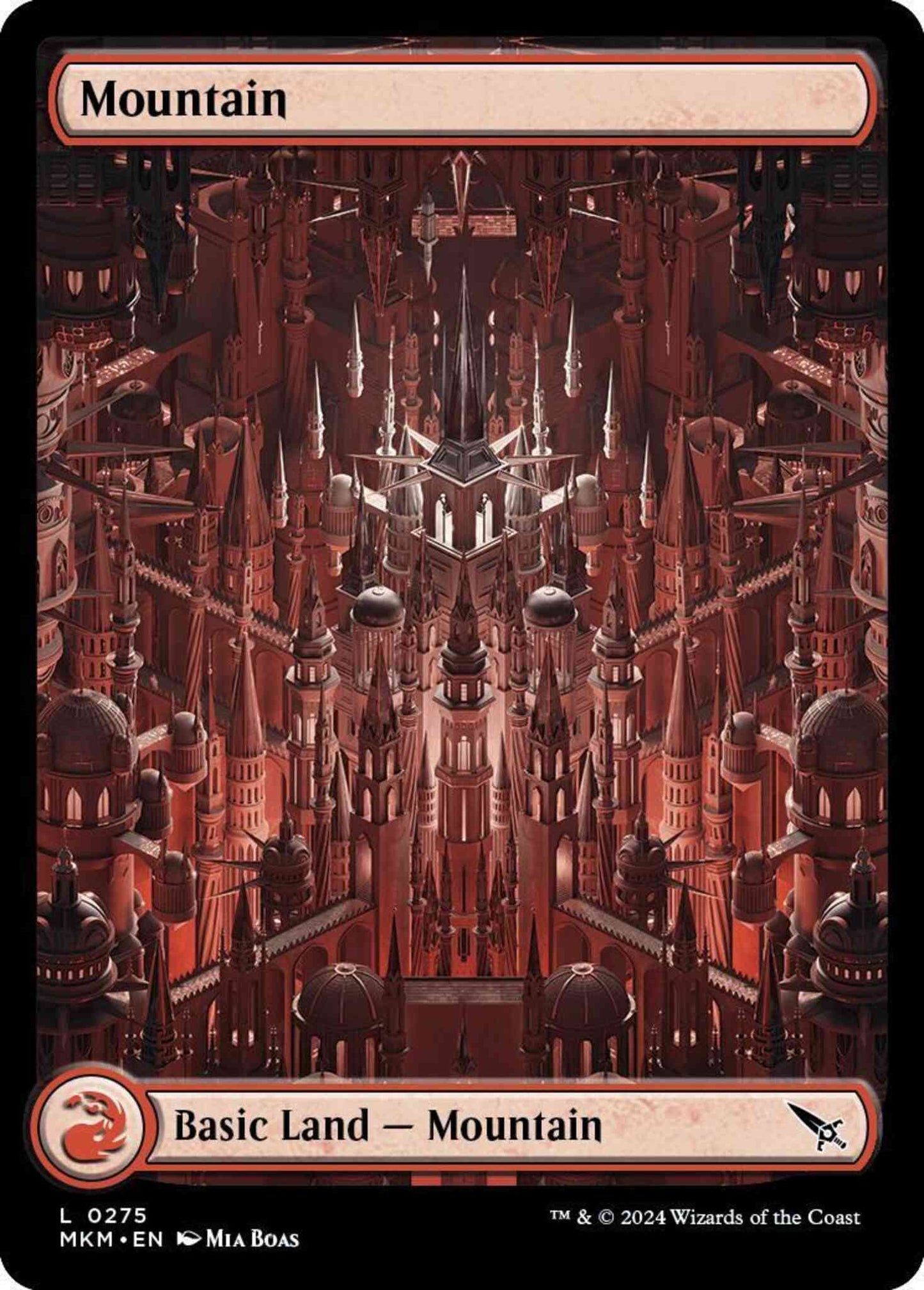 Mountain [275] [Full Art] [Murders at Karlov Manor] [Non-Foil]