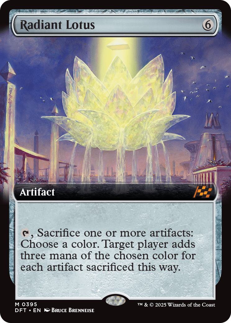 Radiant Lotus [395] [Extended Art] [Aetherdrift] [Non-Foil]