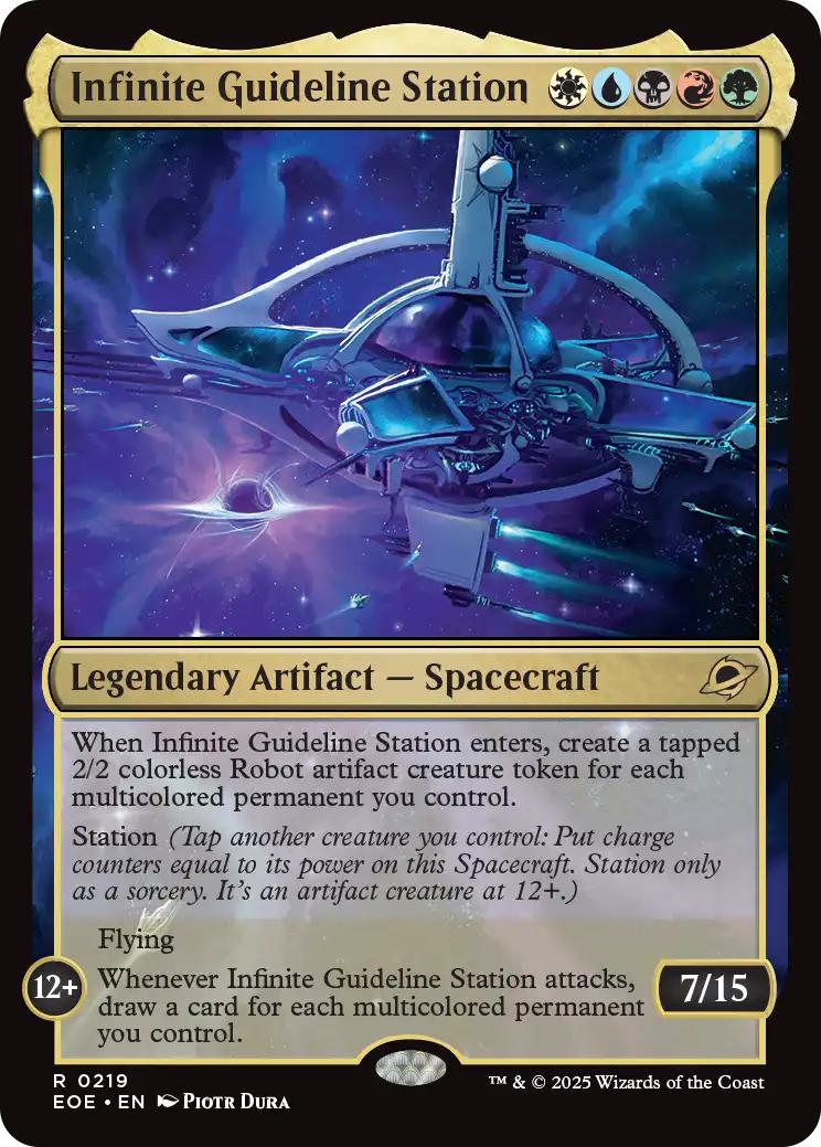 Infinite Guideline Station [219] [Edge of Eternities] [Non-Foil]