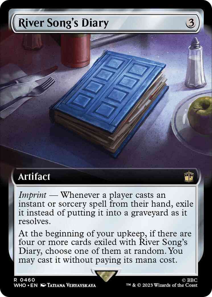 River Song's Diary [460] [Extended Art] [Universes Beyond: Doctor Who] [Non-Foil]