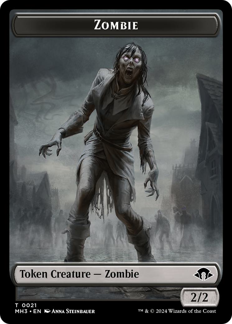Insect Token (27) // Zombie Token (21) [Modern Horizons 3: Tokens] [Non-Foil]