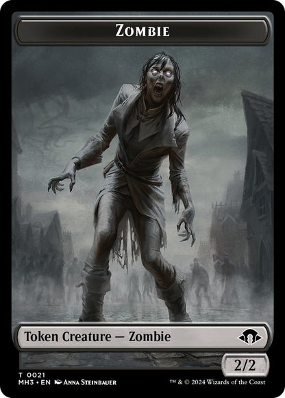 Insect Token (27) // Zombie Token (21) [Modern Horizons 3: Tokens] [Non-Foil]