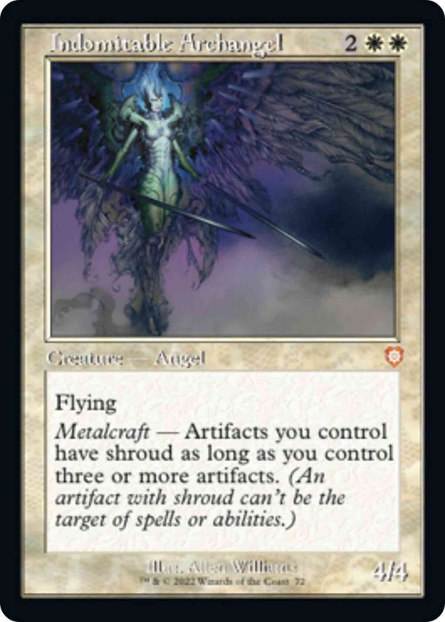 Indomitable Archangel [72] [Retro Frame] [The Brothers' War: Commander] [Non-Foil]