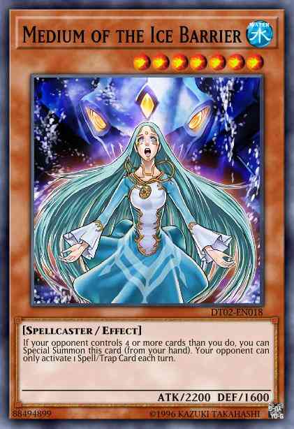 Medium of the Ice Barrier - HA02-EN012 - Super Rare - Unlimited