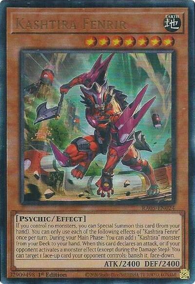 Kashtira Fenrir - RA05-EN024 - Ultimate Rare - 1st Edition