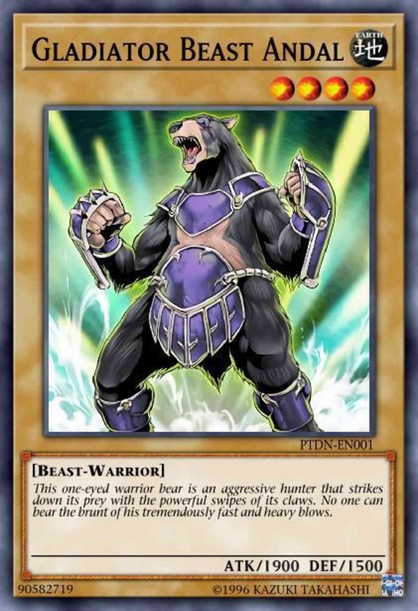 Gladiator Beast Andal - PTDN-EN001 - Common - Unlimited