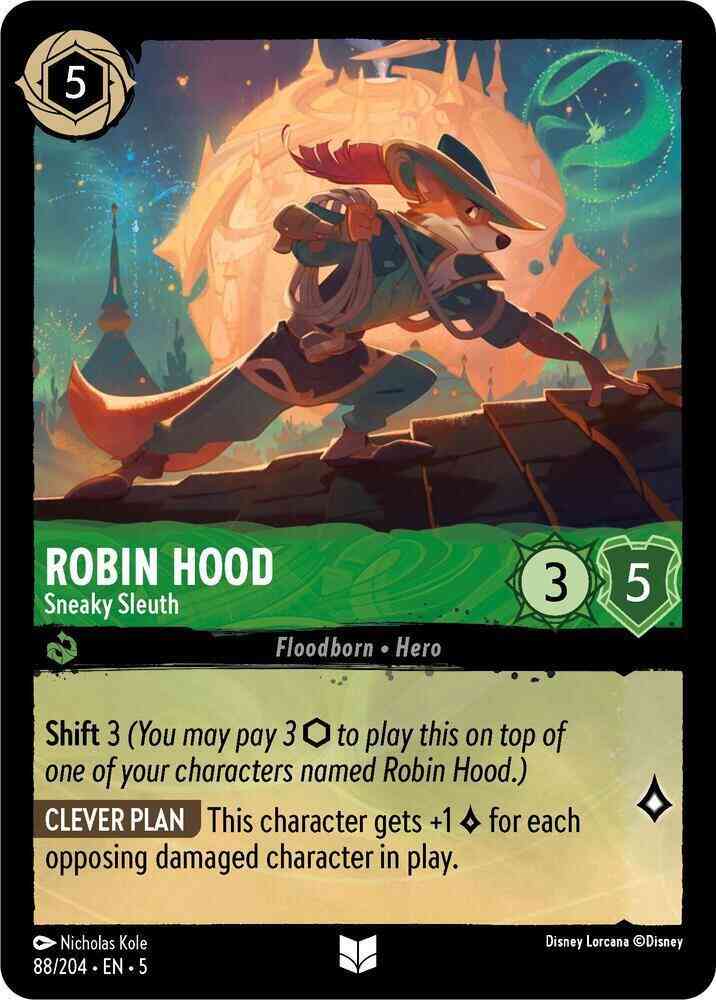 Robin Hood - Sneaky Sleuth - 88/204 [Shimmering Skies] [Non-Foil]