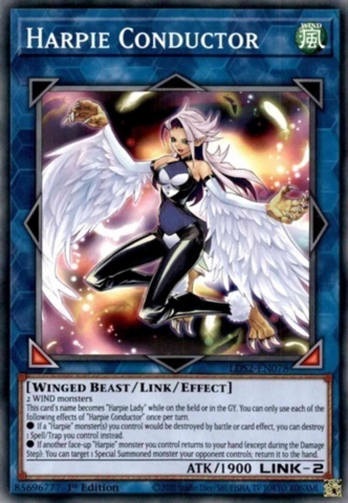 Harpie Conductor - LDS2-EN078 - Common - 1st Edition