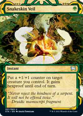 Snakeskin Veil [57] [Strixhaven Mystical Archive] [Etched Foil]