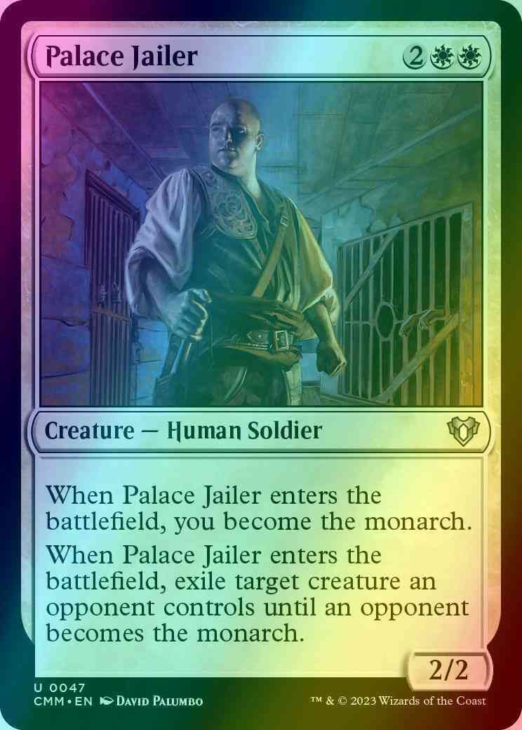 Palace Jailer [47] [Commander Masters] [Foil]