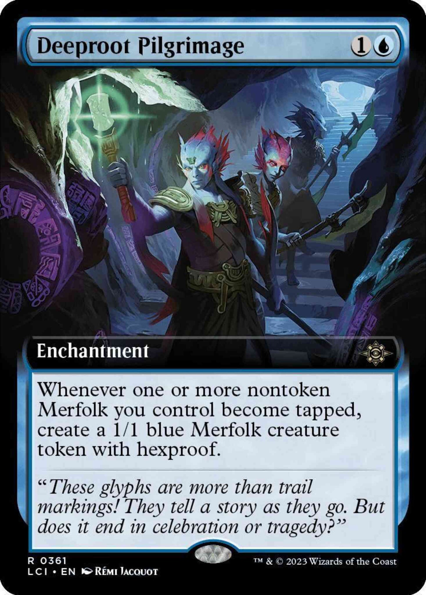 Deeproot Pilgrimage [361] [Extended Art] [The Lost Caverns of Ixalan] [Non-Foil]