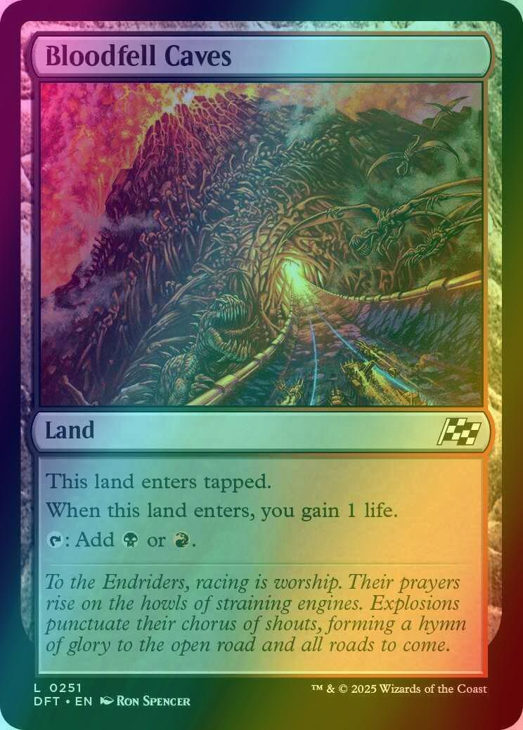 Bloodfell Caves [251] [Aetherdrift] [Foil]