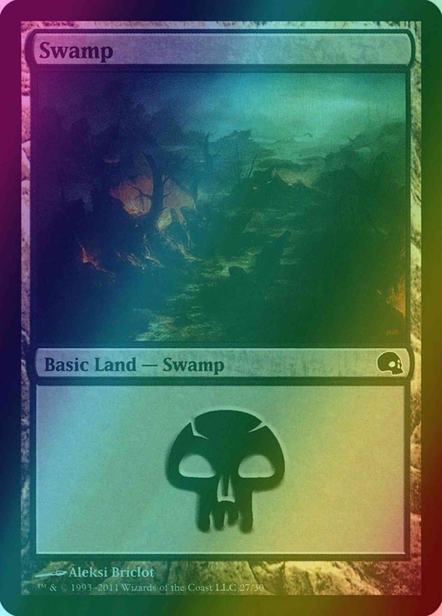 Swamp [27] [Premium Deck Series: Graveborn] [Foil]