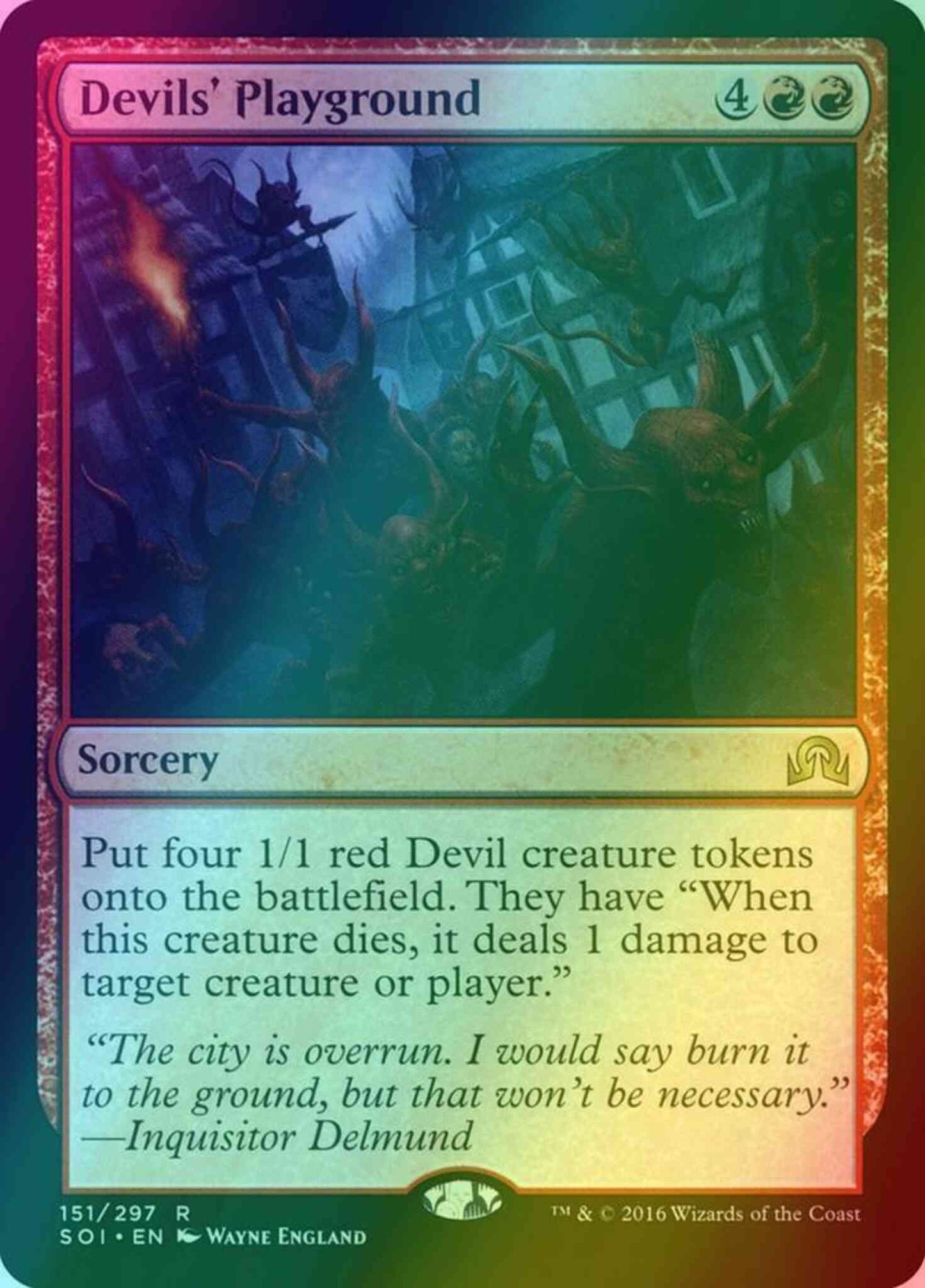 Devils' Playground [151] [Shadows over Innistrad] [Foil]