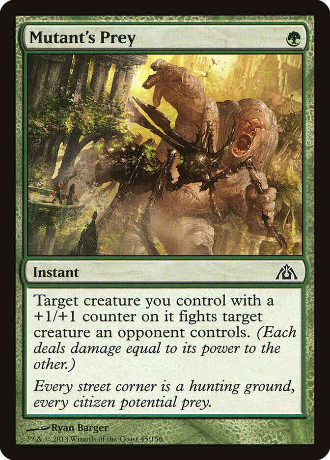Mutant's Prey [45] [Dragon's Maze] [Non-Foil]